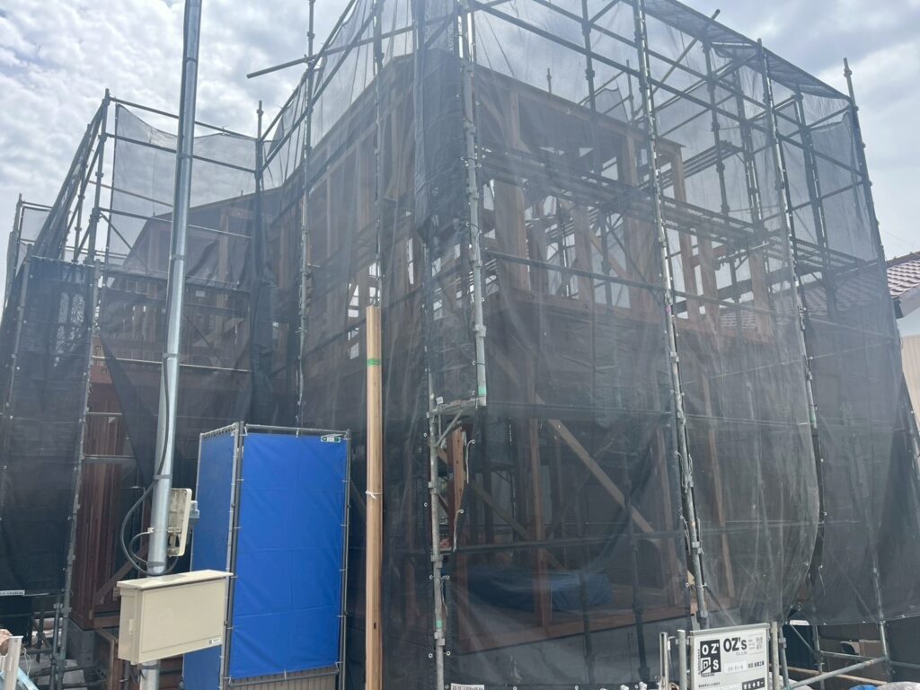 【建築】上棟完了💯