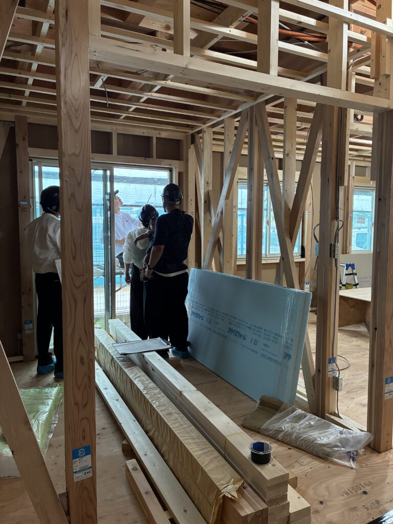 【建築】現場打合せ👐