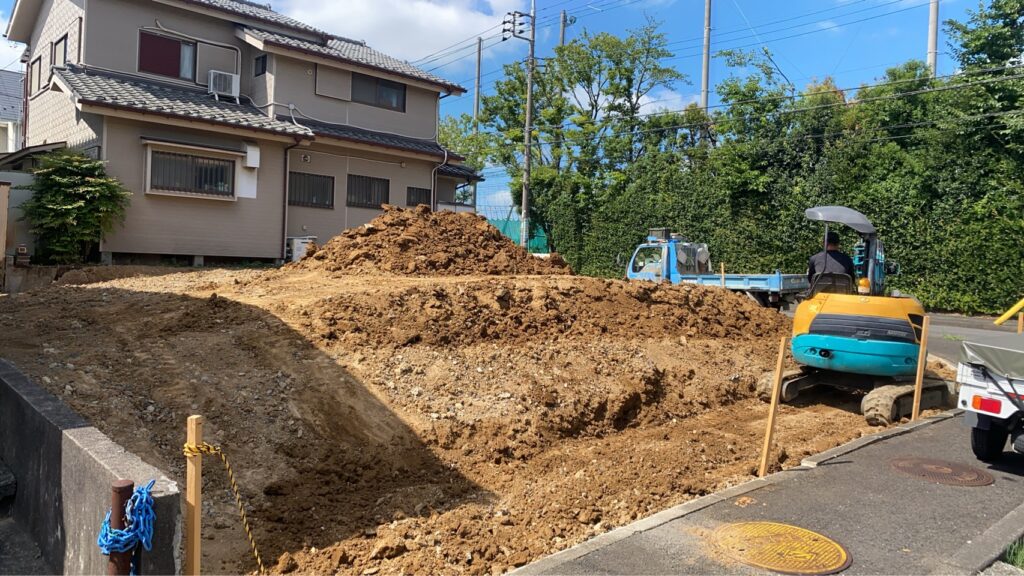 【新築】先行外構工事👷